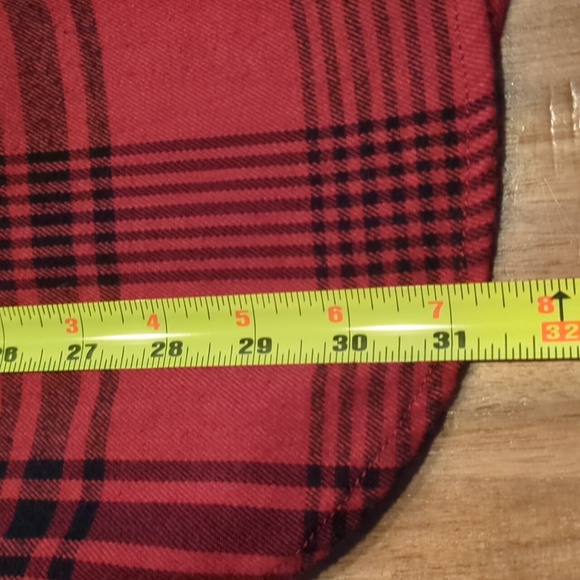 Carhartt Rugged FlexFlannel red/black BuffaloCheck button down Tunic/Top XSmall - Picture 11 of 13